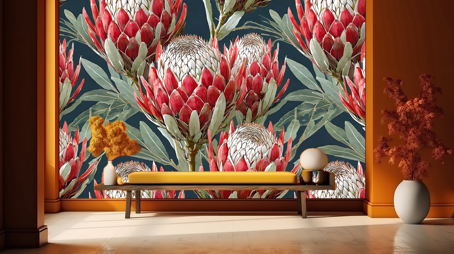 Wallpaper Protea Pinnacle
