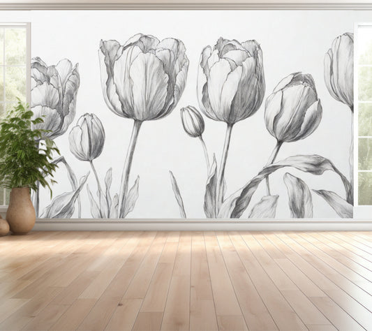 Wallpaper Tulips