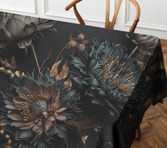 Table Cloth Golden Fine Floral