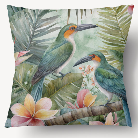 Scatter Cushion Tropical Aviary