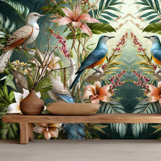 Wallpaper Aviary Oasis