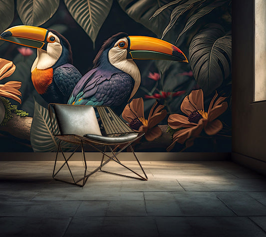 Wallpaper Tropical Birds