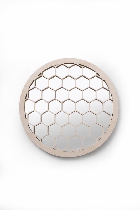 Honeycomb Mirror Round