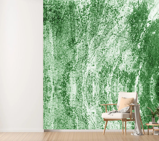 Wallpaper Cement wash green