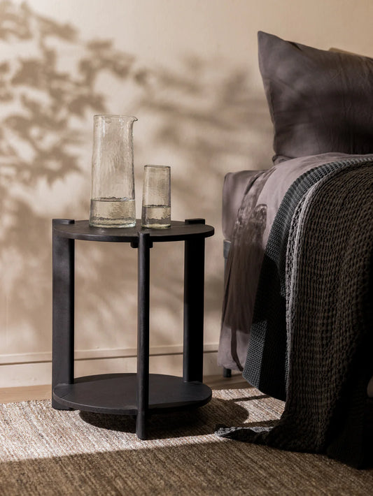 Vow Side Table in Onyx